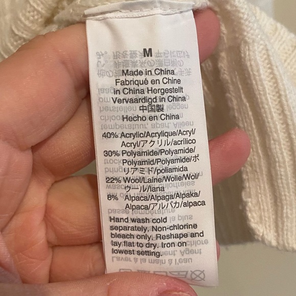 J. Crew Cream Sweater - Picture 5 of 5